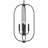 Reines Four-Light Matte Black Foyer Pendant-127419969