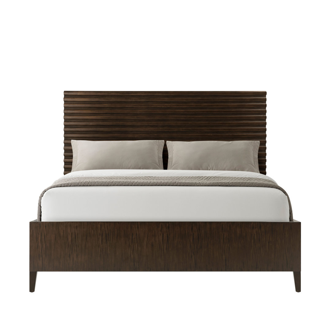 Lido Solid Wood Standard Bed Theodore Alexander 