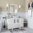 48" W x 18.5" D x 31.1" H Single Bathroom Vanity Set with Mirror-23188982