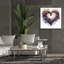 «Heart Blooms Again 2» par Rey Klimt, art mural sur toile, 37 po x 37 po-1022552307