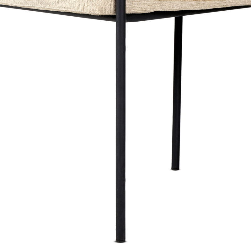 Carrie Outdoor Dining Armchair, Cream