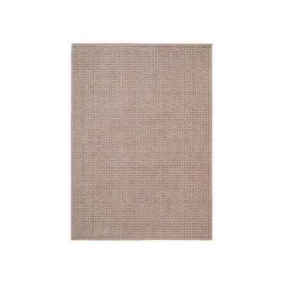 Tapis oriental rose en laine tissé à la main 10 pi 1 po x 14 pi 0 po - MOA10291695