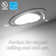 4 Inch Gimbal LED Recessed Light, 10W Dimmable Directional Adjustable Retrofit Downlight, 5000K