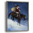 A Cowboy Christmas Framed Print - Solid Wood-942044995