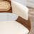 Swivel Upholstered Cane Back Counter Height Bar Stool-1473706085-1473706011