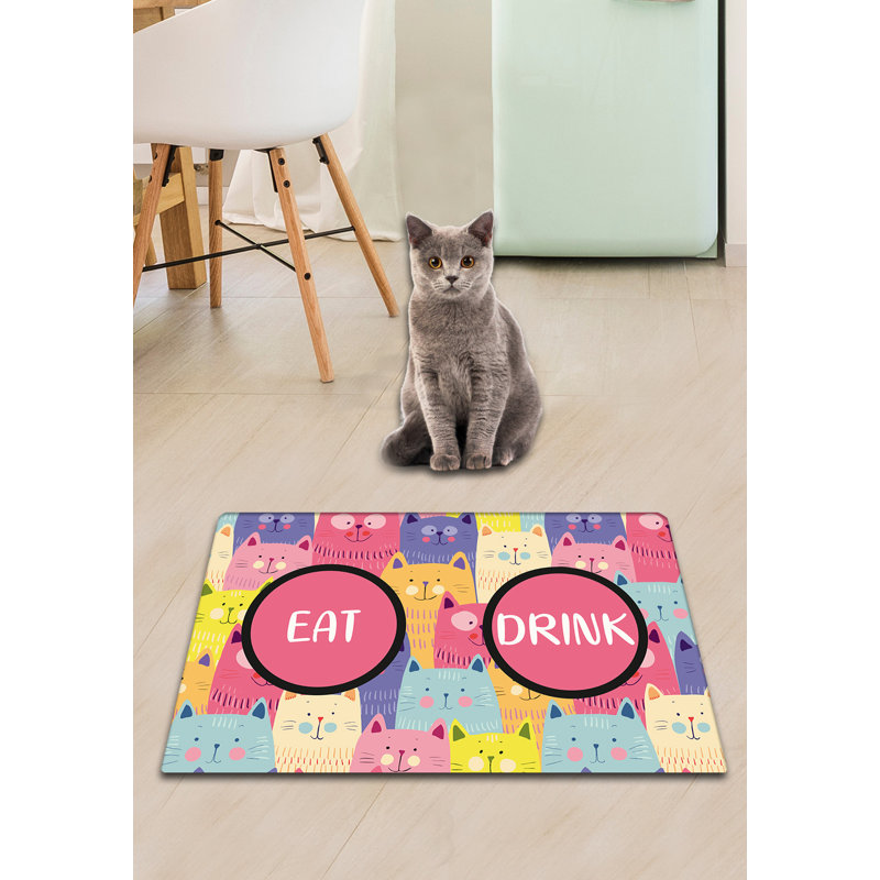 Durable Cat Litter Mat, Non-Slip Design, 15.7 x 23.6 inches | 100% PVC Material, 1.5 lbs | Machine Washable at 86°F, Easy to Clean | Perfect for Keeping Floors Clean & Reducing Litter Mess in Your Home