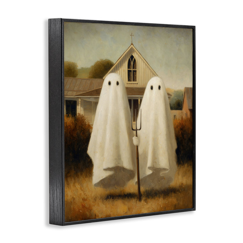 Giclée encadrée par American Ghostic Ghost, conception par Arlington Prints, H 30 po x l 24 po, Giclée encadrée noir minuit