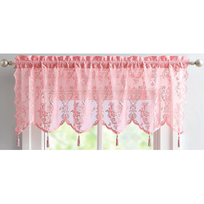 Crichton Floral Scalloped Kitchen Curtain