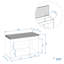 5 Pair Stackable Shoe Storage Bench