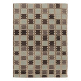 Scandinavian Wool Geometric Area Rug