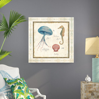 «Oceanographie III» par Daphne Brissonnet, impression sur toile tendue