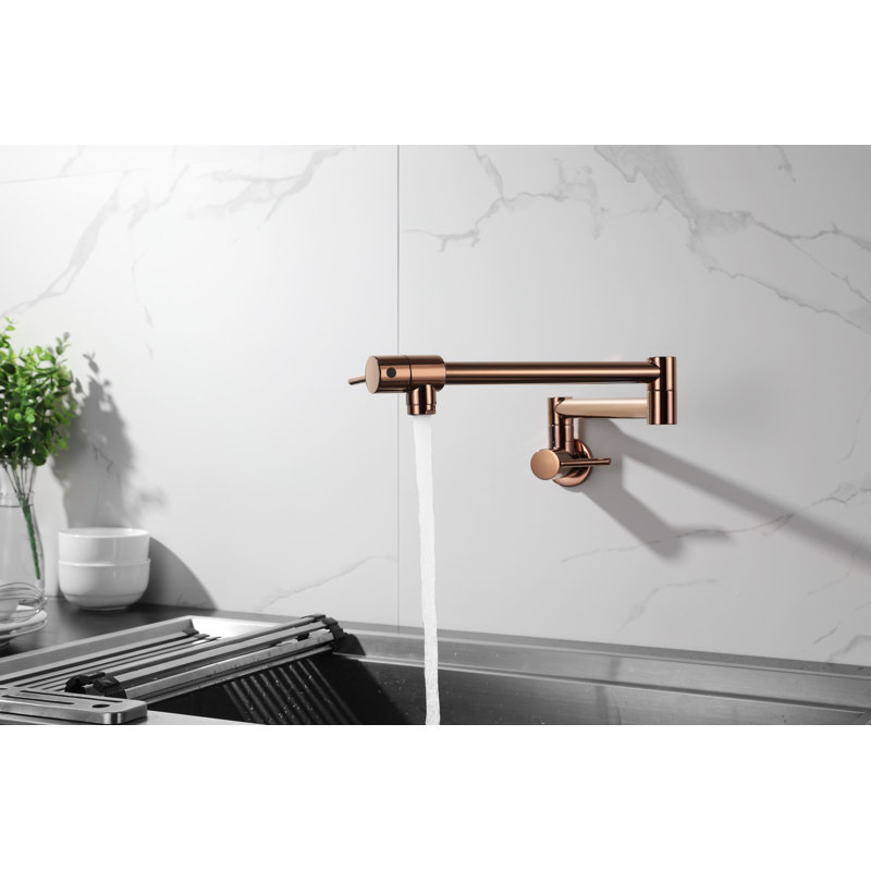 Robinet remplisseur avec accessoires, Or rose