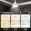 Gurseerit 52'' Ceiling Fan with LED Lights