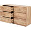 140 cm W Chest of 6 Drawers