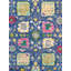 Oriental Area Rug in Navy