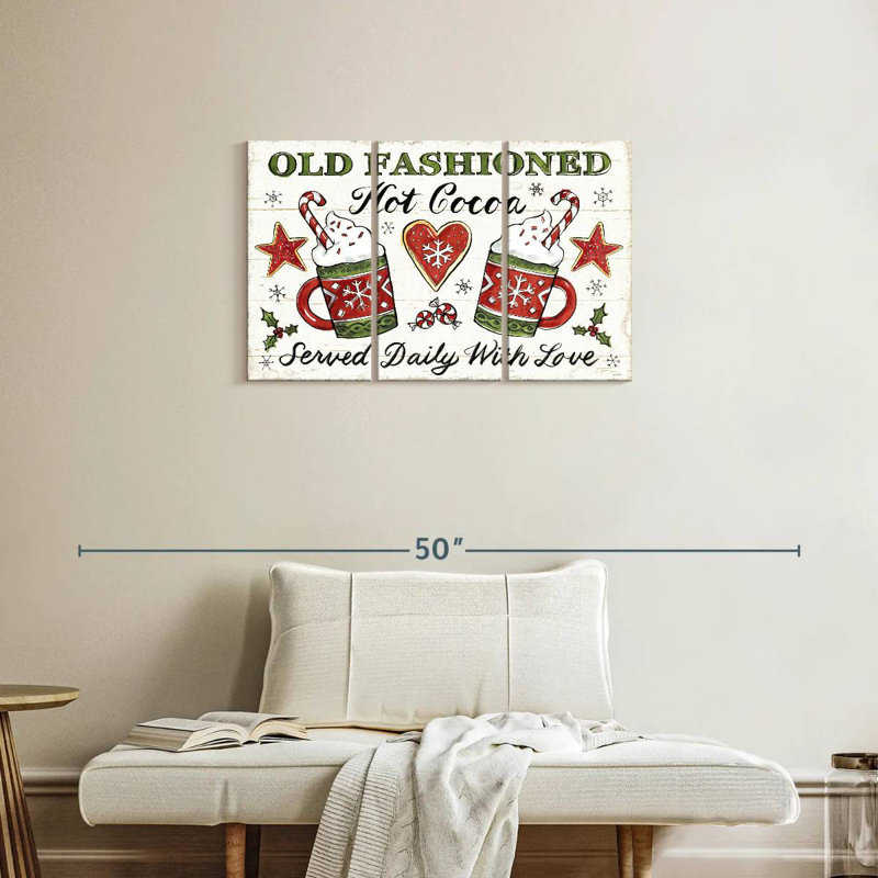 Kema Christmas Treats I Wall Sign, 20" H x 33" W