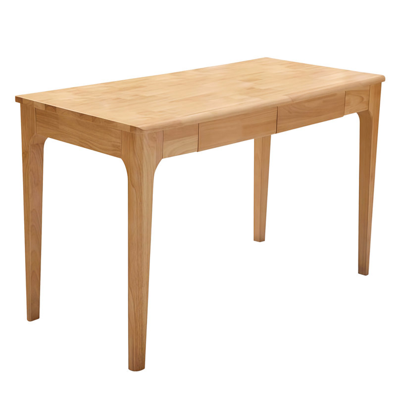 Bureau en bois massif avec tiroirs (y compris la table basse)