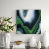 Sapphire Waves I Print by Mari Urasawa