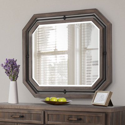 Crossings Metal Flat Wall Mirror