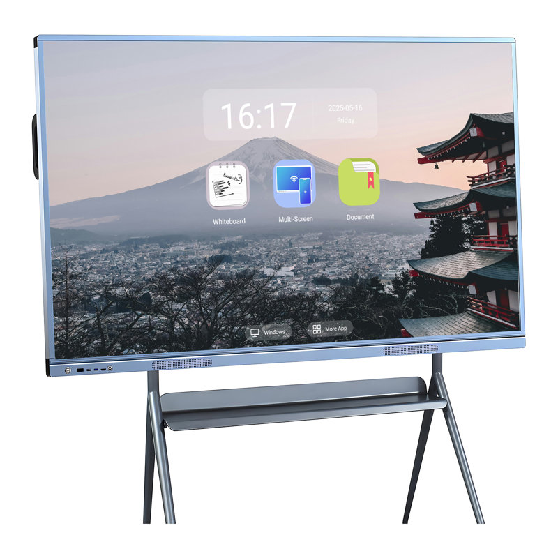 JYXCN Smart Board?Wireless 4K Interactive?Multi-Touch Collaboration Board 86 Inch for Cloud Connectivity for Hotel/Lobby Display/Classroom?