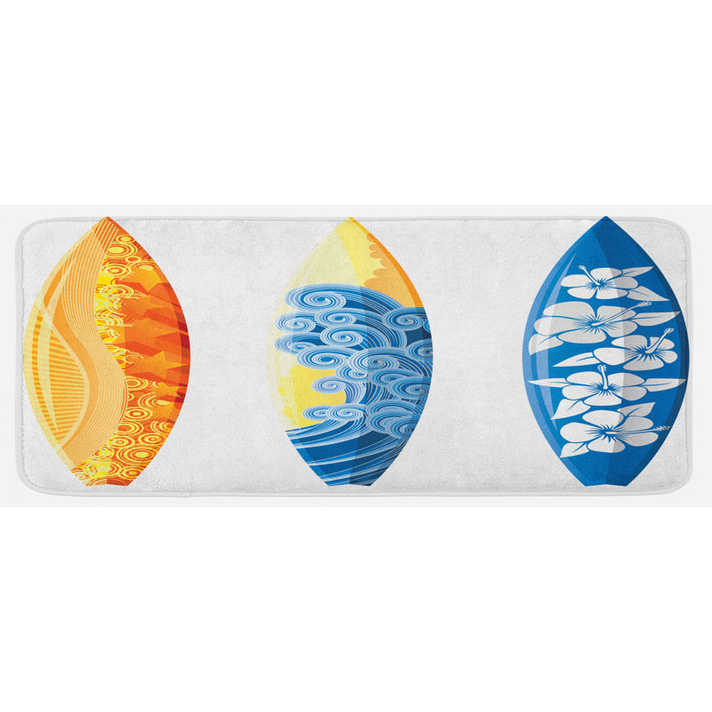 Tapis de cuisine surf