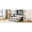 Lit de jour simple en bois gris avec lit gigogne et formation pratique-1963078670-1963078671