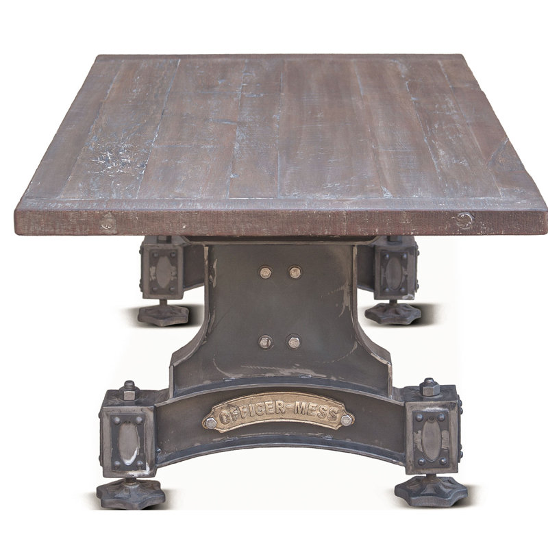 Colindas Solid Wood Top Coffee Table