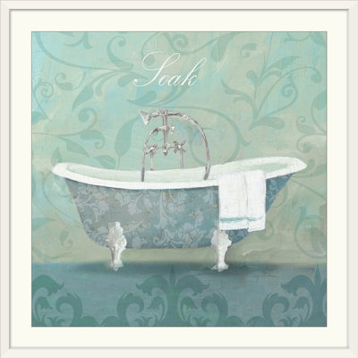 Damask Bath " Damask Bath Tub " by Avery Tillmon