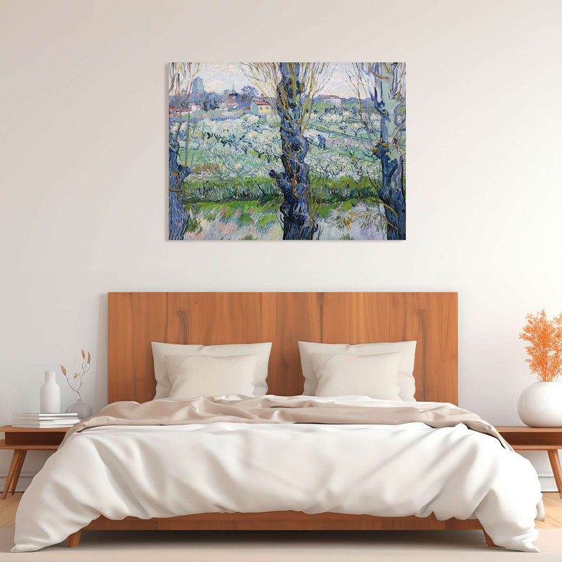 View Of Arles by Vincent Van Gogh - Wrapped Canvas Print, 50cm H x 70cm W x 4cm D