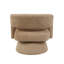 Upholstered Textured Weave Swivel Armchair -1094488925