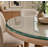 L x W Glass Round Bevelled Edge Table Top-89959735