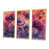Toile naturelle avec cadre flottant