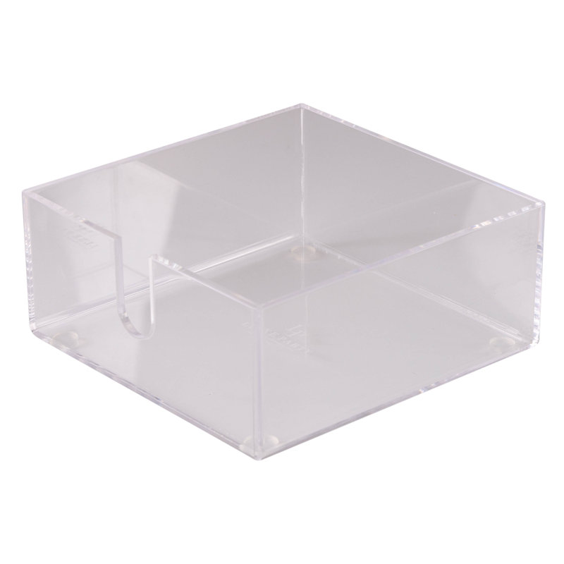 Porte-serviette en acrylique, H 2,44 po x l 5,59 po x P 5,59 po