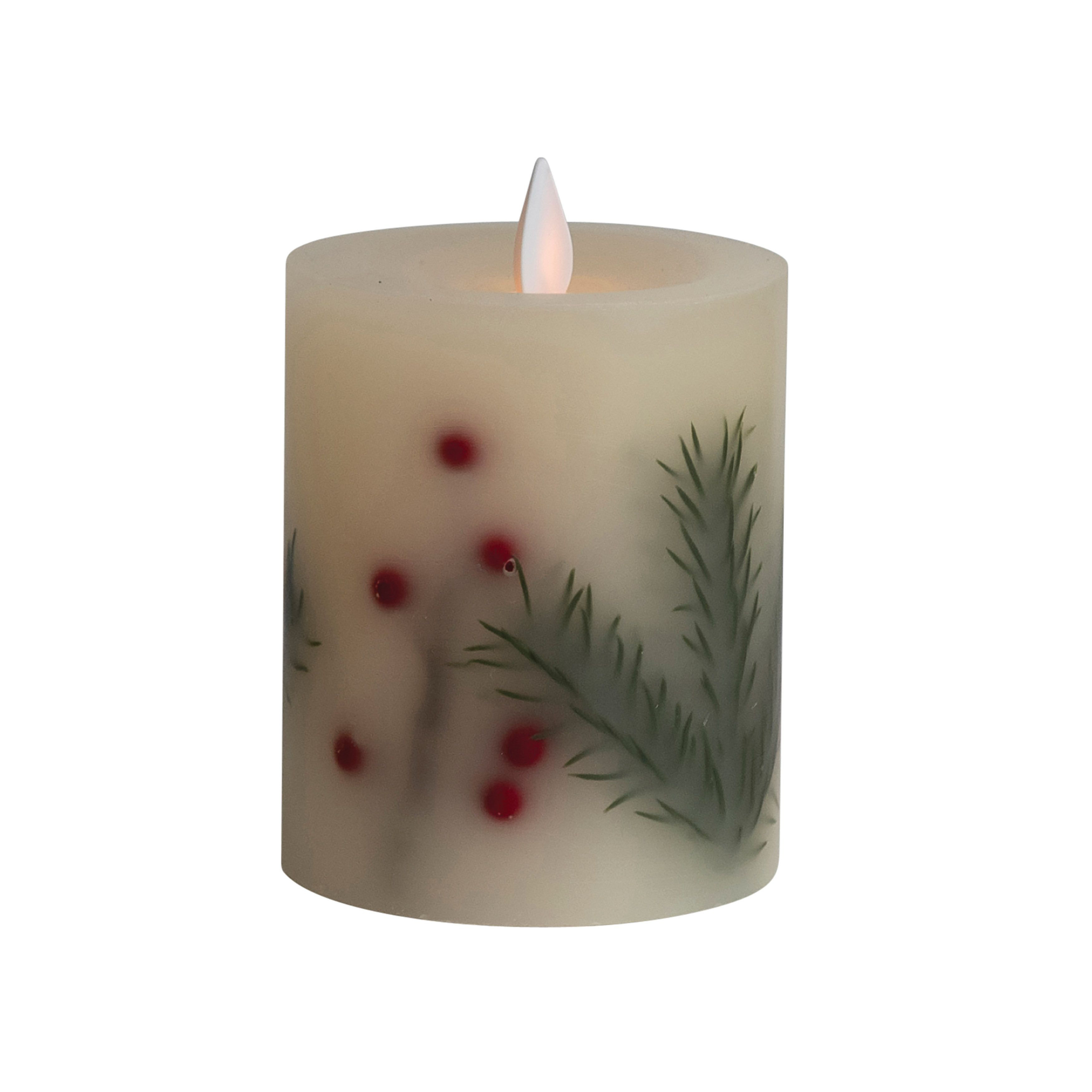 The Holiday Aisle® Unscented Pillar Candle | Wayfair