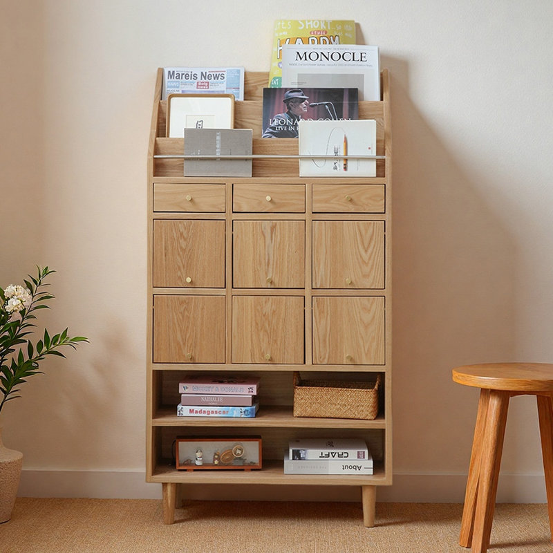 Bibliothèque de rangement moderne et tendance