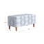 Banc de rangement décoratif Zia, tissu, brun, 36 po-112254099