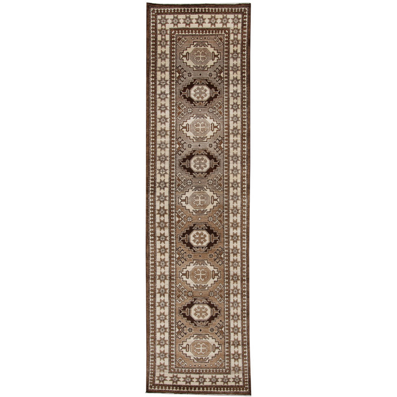 Alasiah Runner 79 cm x 290 cm Oriental Hand Woven Area Rug