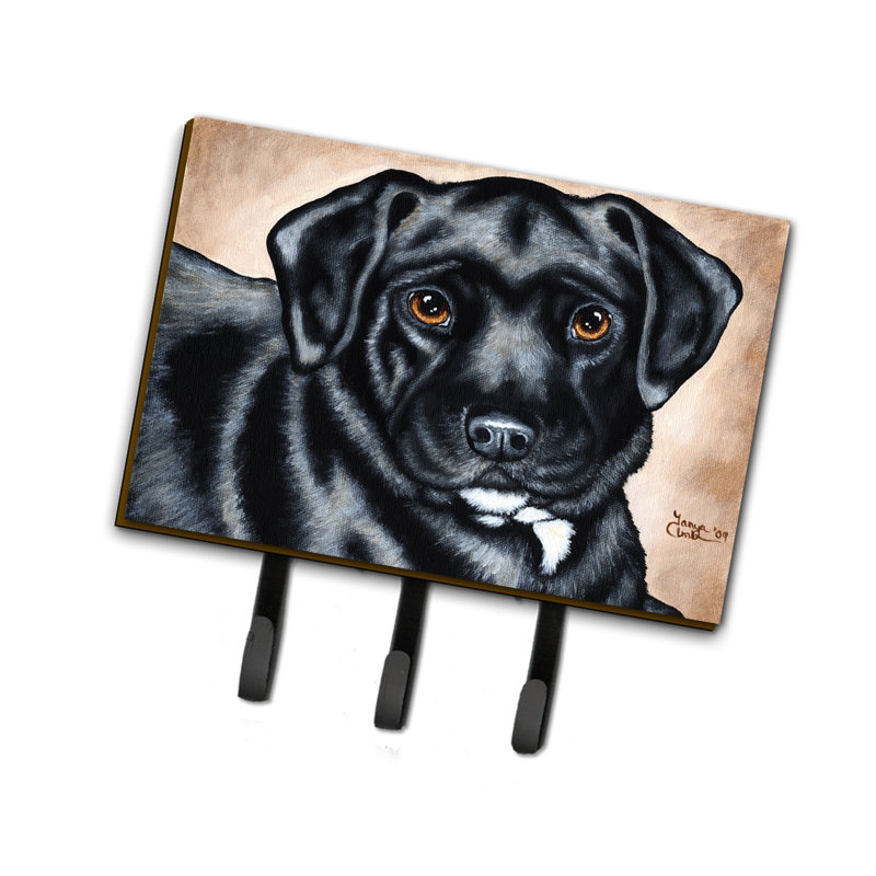 Organisateur mural avec crochets pour clés Bart the Labrador