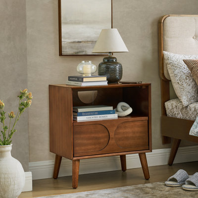 Table de chevet moderne Mid Century