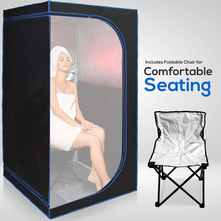 SereneLife Tienda de campaña de sauna portátil de tamaño completo