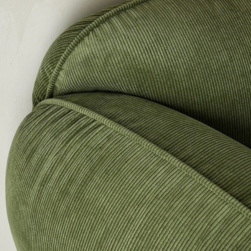 Luxe-Light Retro Green Sofa