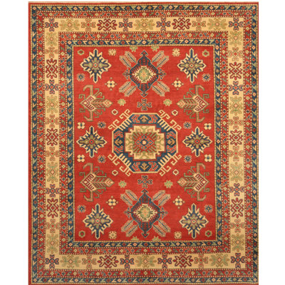 Hilltop One-of-a-Kind 8'1" X 10'3" Wool Area Rug in Red