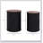 Nesting Storage Ottomans Set of 2 with Lids, Hidden Space