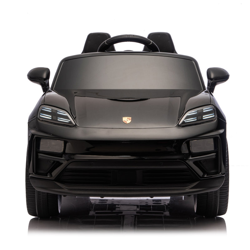 Voiture électrique 24 V de la collection Macan Turbo Ev de 24 V, Noir
