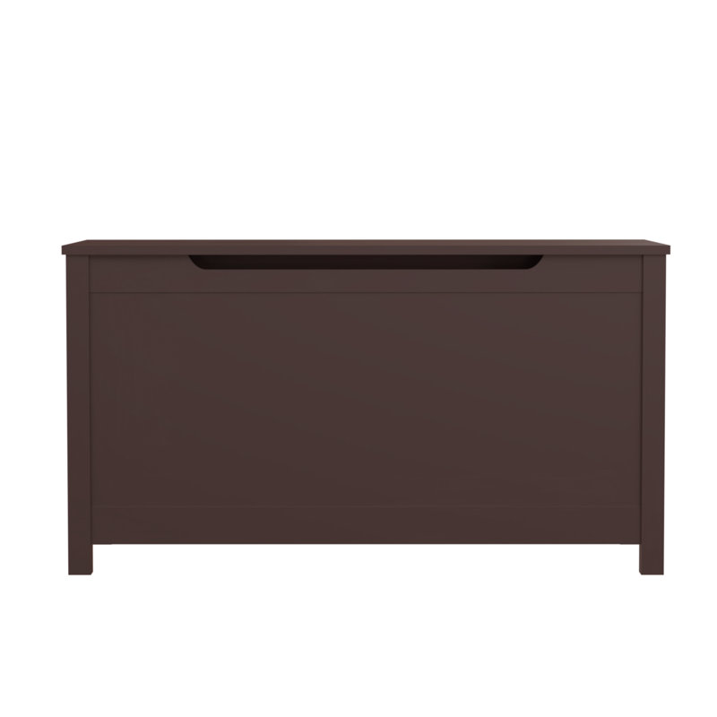 Boîte de rangement en bois pour enfants, Café