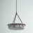 6-Light Dimmable Crystal Chandelier