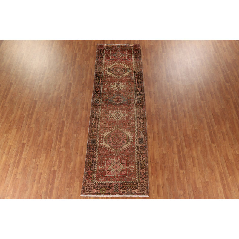 Tribal Geometric   Runner Rug 4x12