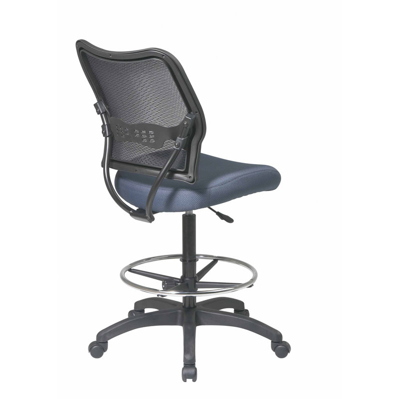 Chaise de dessinateur en maille Pascarella, Icône - marine