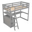 Lit mezzanine avec bureau et tablettes-1520403839
