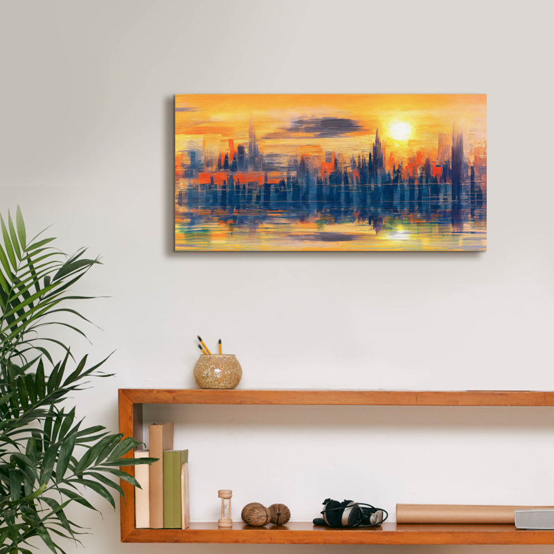 "Hazy Reflections" par Epic Graffiti Portfolio, H 12 po x l 24 po x P 0,75 po